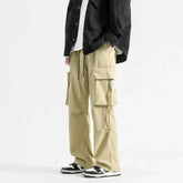 Casual Elastic Waist Cargo Pant